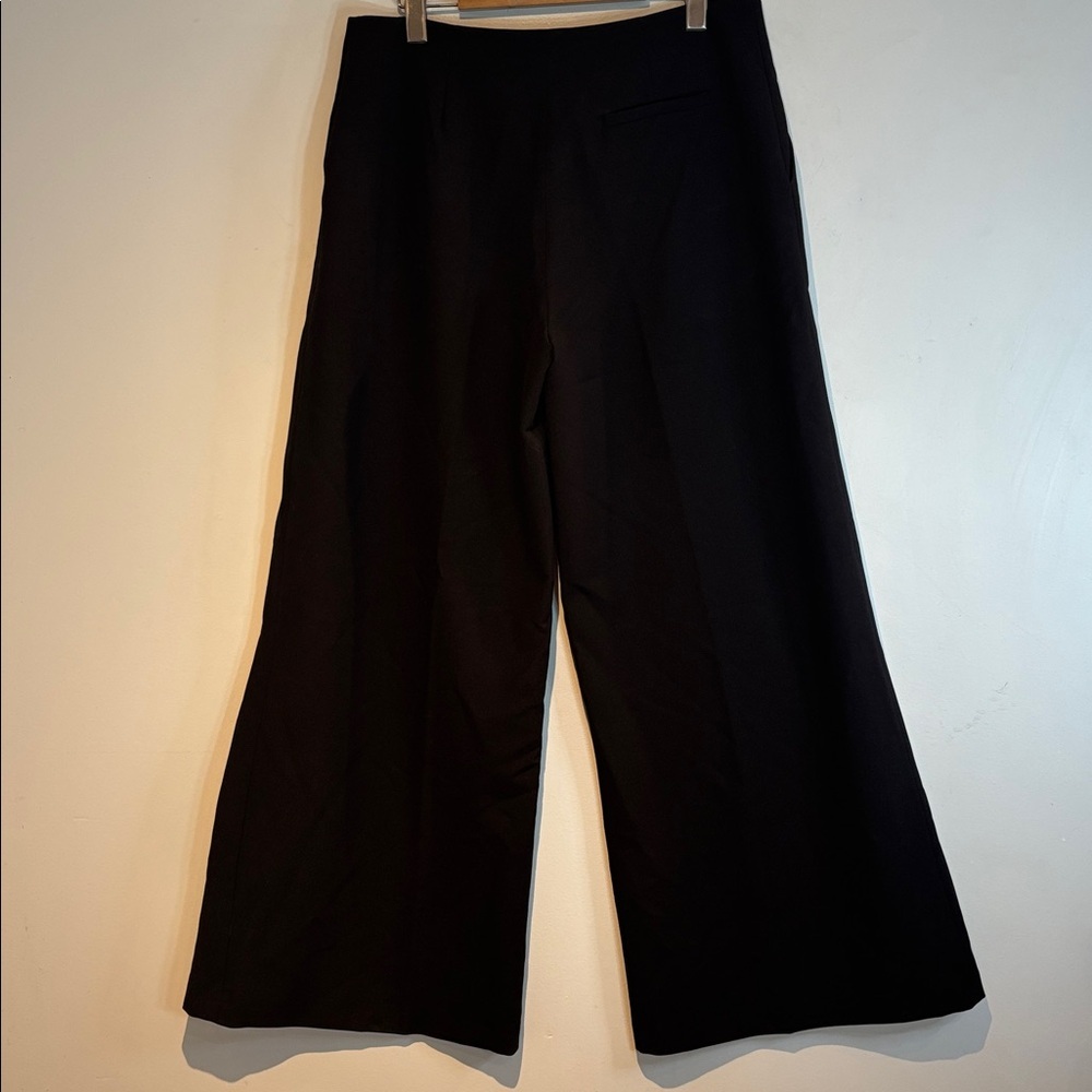 Aligne Kai Low-Rise Wide-Leg Trousers black US8 NWT - Picture 5 of 16